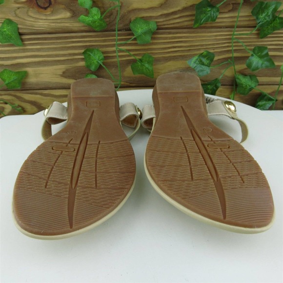 Siketu Women Thong Shoes Brown Synthetic Pull On Size 39 Medium (B, M) - Picture 6 of 6